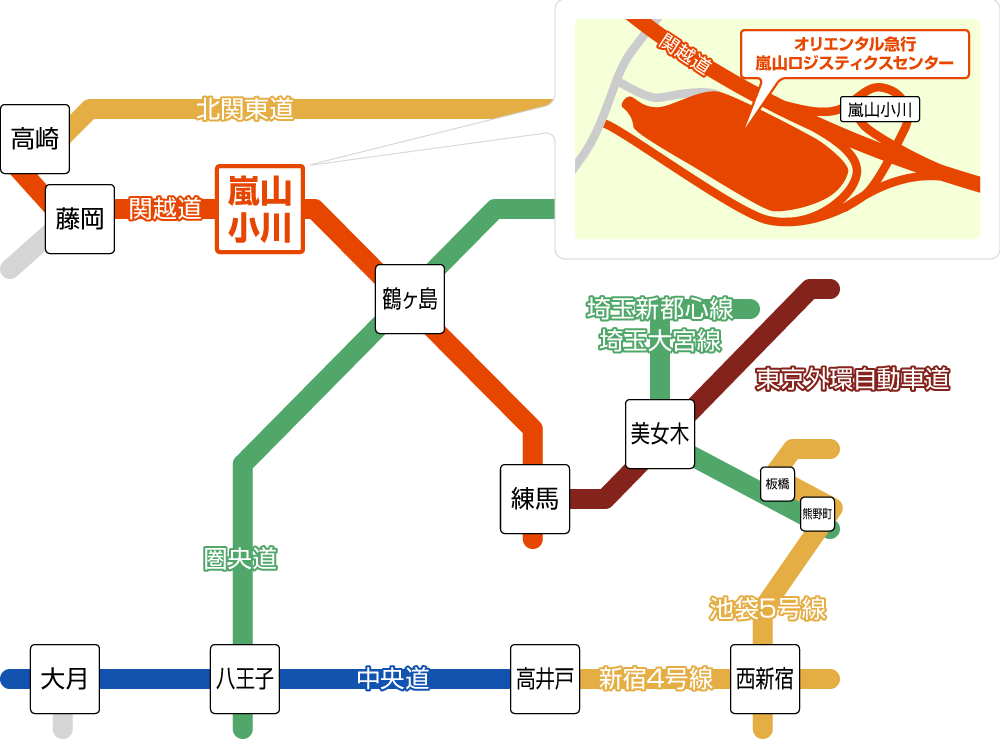 高速道路マップ